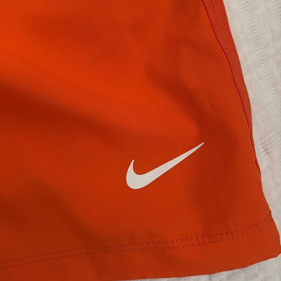 Nike Aqua and Orange DriFit Shorts - Picture 4 of 5